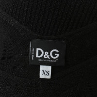 Dolce & Gabbana Pull en tricot noir