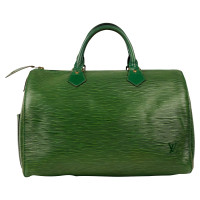 Louis Vuitton Speedy 35 Leather in Green