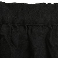Comme Des Garçons Black skirt with ruffle