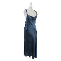 Alberta Ferretti Dress Silk in Blue