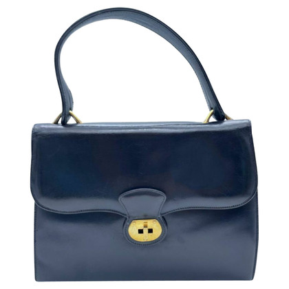 Gucci Handbag Leather in Blue