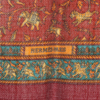 Hermès Cloth "Chasse en Inde"