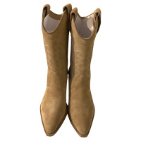 Polo Ralph Lauren Bottes en Daim en Beige