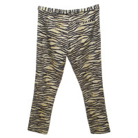 Maison Scotch trousers with Tiger pattern
