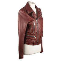 Yves Saint Laurent Leather jacket in brown