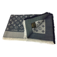 Louis Vuitton Monogram Denim panno in blu