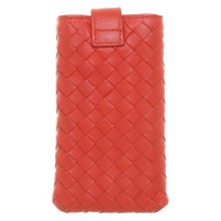 Bottega Veneta Cell Phone Cover in Red