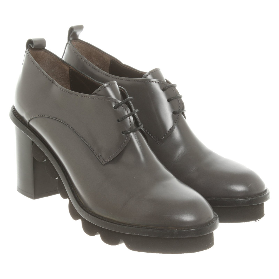 Agl Bottines en Cuir en Gris