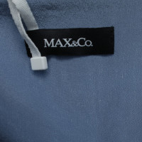 Max & Co camicetta di seta in Blu Grigio