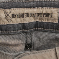 Drykorn Jeans with ablution in beige/grey