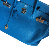 Hermès Birkin Bag 40 en Cuir en Bleu