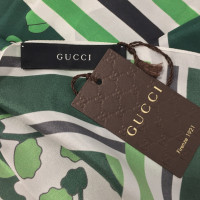 Gucci Groene zijde doek
