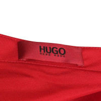 Hugo Boss Vestito di seta rossa