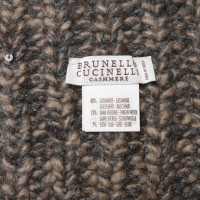 Brunello Cucinelli Short scarf in melange look