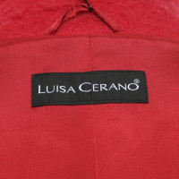 Luisa Cerano Giacca/Cappotto in Rosso