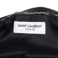 Saint Laurent College jacket in black / cream