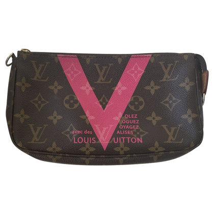 Louis Vuitton Pochette Accessoires en Toile en Marron
