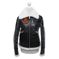 Coach Leather jacket in black