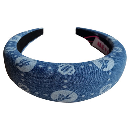 Maje Hair accessory Cotton in Blue