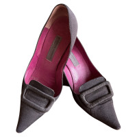 Alberta Ferretti Pumps/Peeptoes Viscose in Zwart