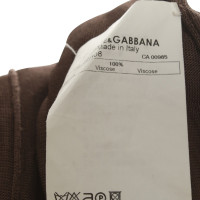 Dolce & Gabbana Strickjacke in Braun