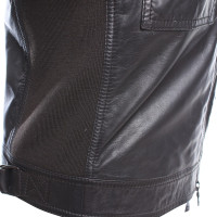 Prada Leather jacket in dark brown
