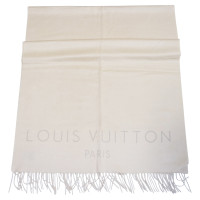 Louis Vuitton Sciarpa in Cashmere in Crema