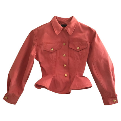 Jean Paul Gaultier Jacket/Coat Cotton in Orange