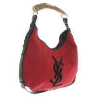 Yves Saint Laurent "Mombasa Bag" in red