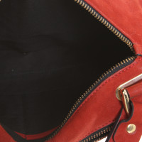 Andere Marke Goldenlane - Wildleder-Handtasche in Rot