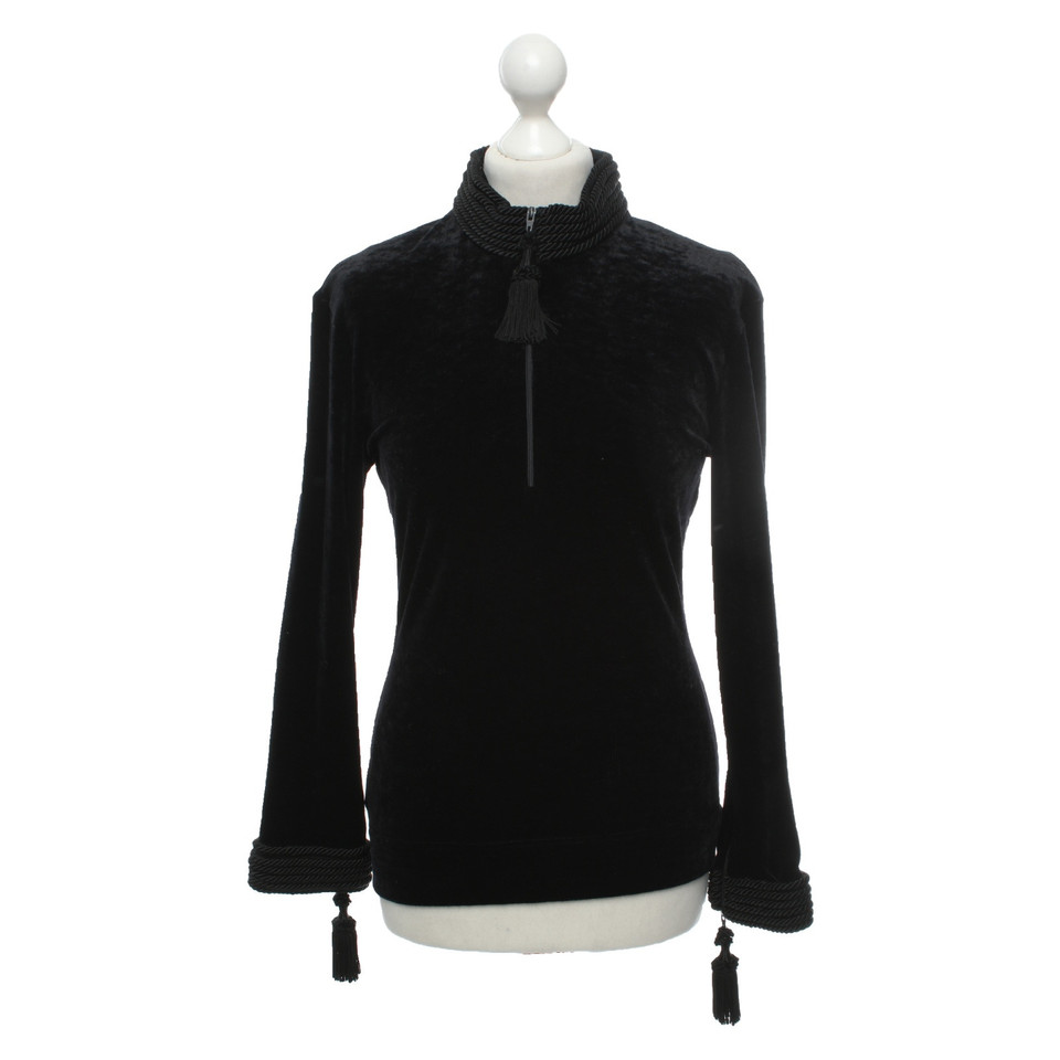 Moschino Top en Jersey en Noir