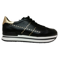 Hogan Trainers Leather in Black