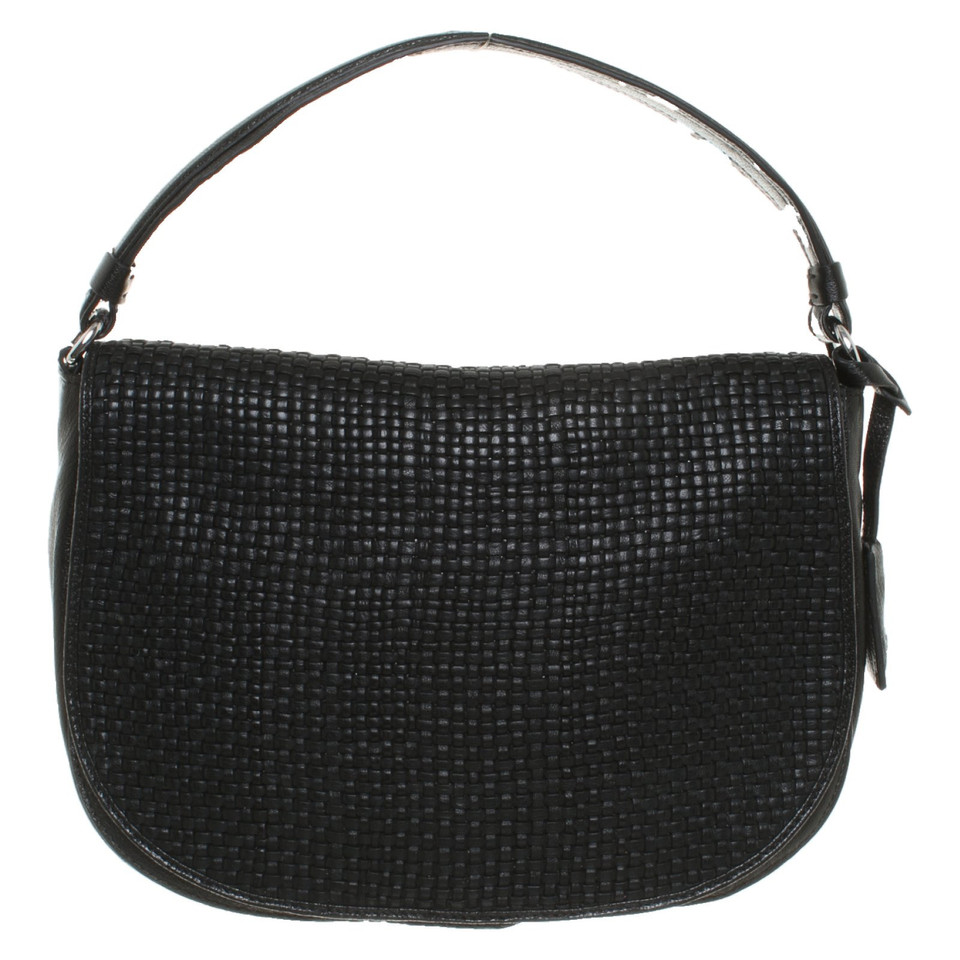 Abro Abro - Leather handbag in black
