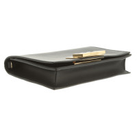 Zac Posen Clutch aus Leder in Schwarz