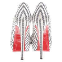 Christian Louboutin Peep-toes in black and white