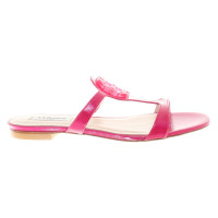 L.K. Bennett Leren sandalen in Pink