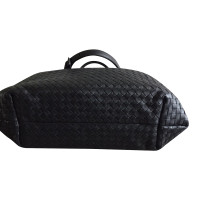 Bottega Veneta Shopper mit Ledergeflecht