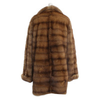 Other Designer Matthiessen Sylt - fur coat in brown