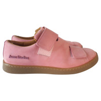 Acne Sneakers aus Leder in Rosa / Pink