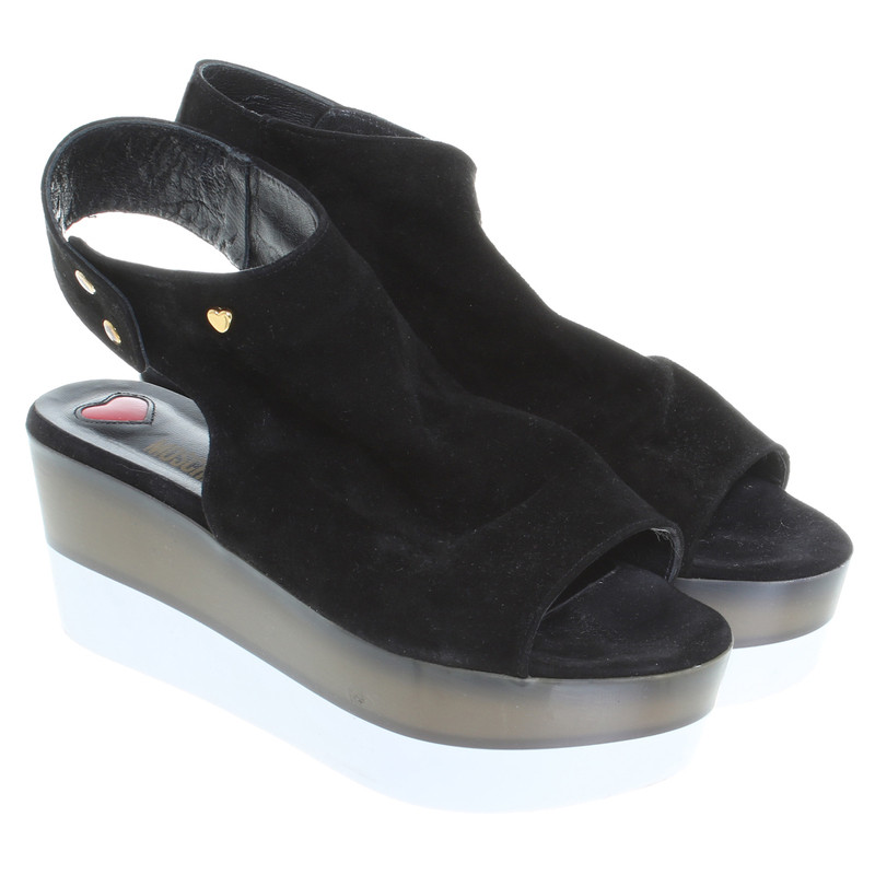 Moschino Love Sandaleten in black