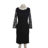 Diane Von Furstenberg robe de dentelle en noir