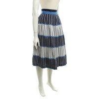 Laurèl skirt with stripe pattern