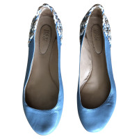 See By Chloé Slipper/Ballerinas aus Leder in Blau