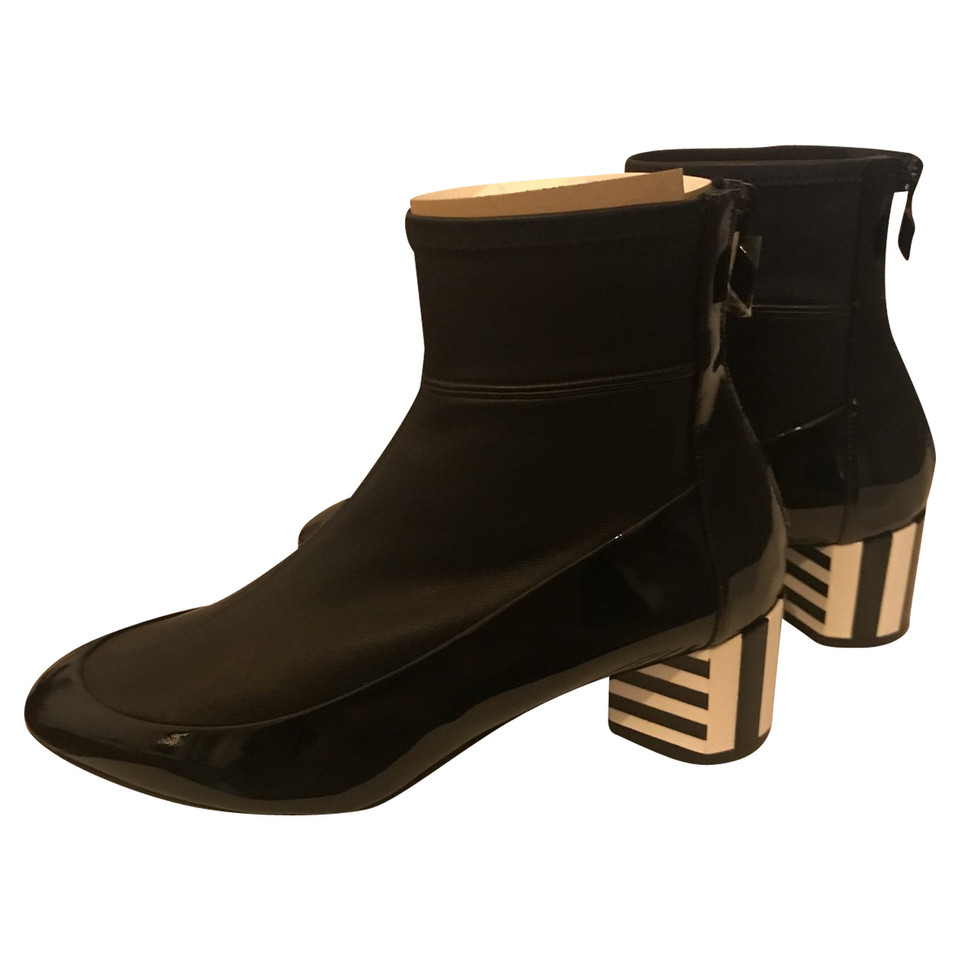 Pierre Hardy Ankle boots Leather in Black