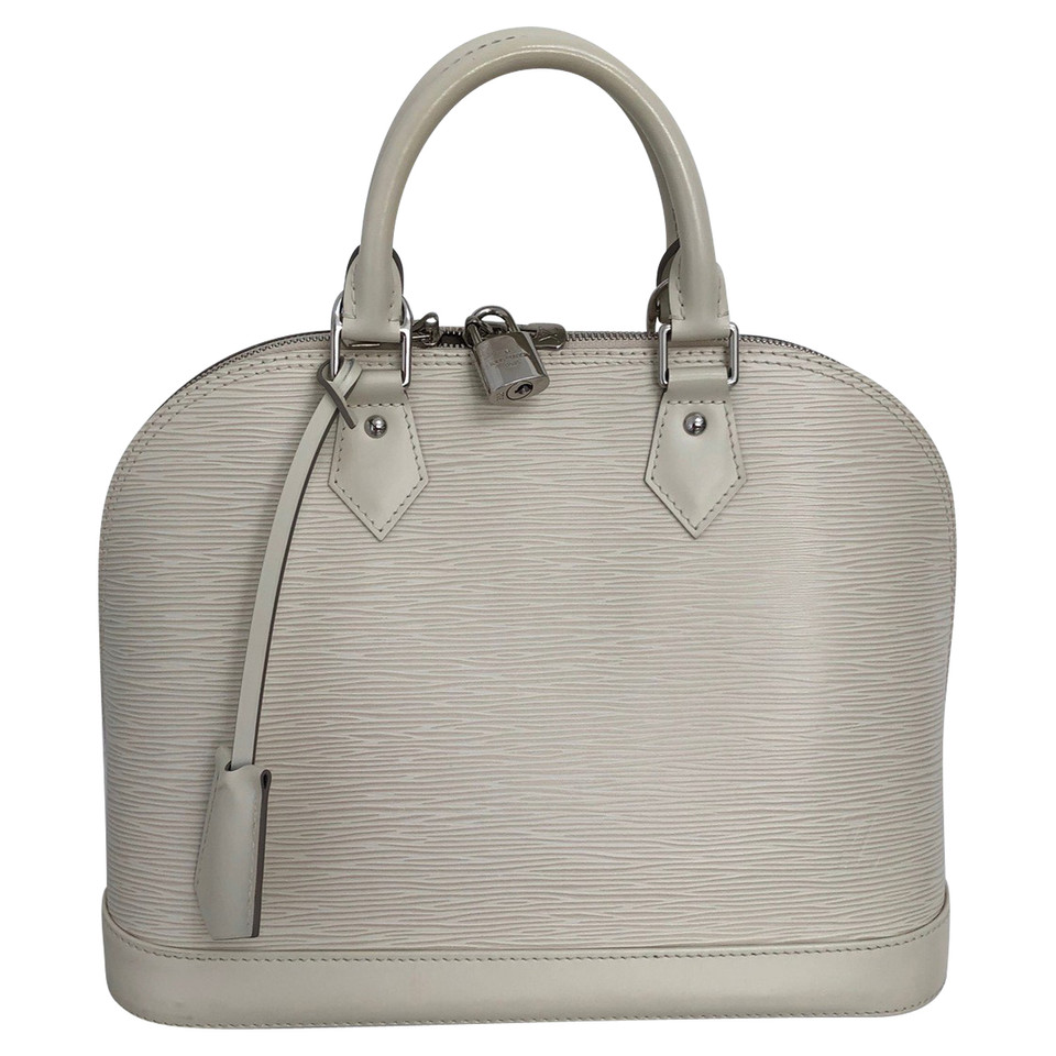 Louis Vuitton Alma PM32 en Cuir en Crème