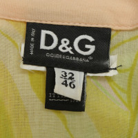 D&G Blouse met kleurrijke patronen