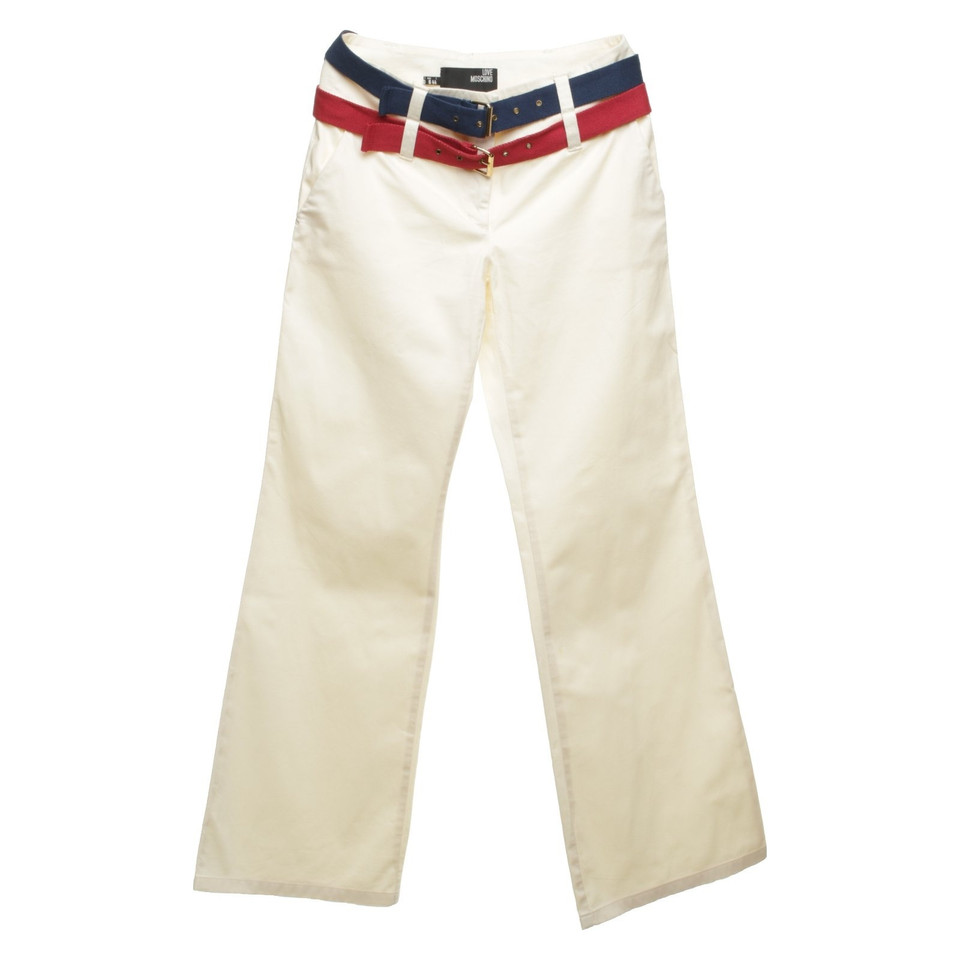 Moschino Love Pantalon avec 2 ceintures