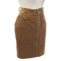 Ralph Lauren Skirt Cotton in Brown