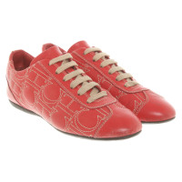 Carolina Herrera Trainers Leather in Red