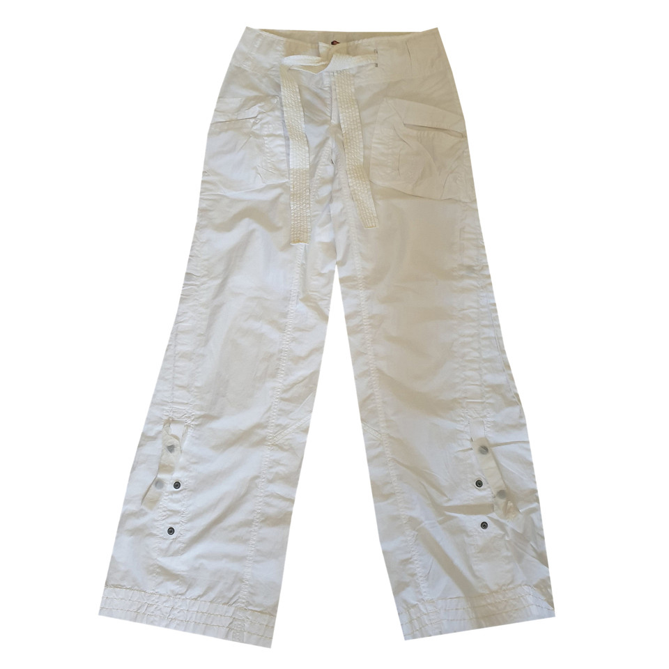 Diesel Trousers Cotton in White